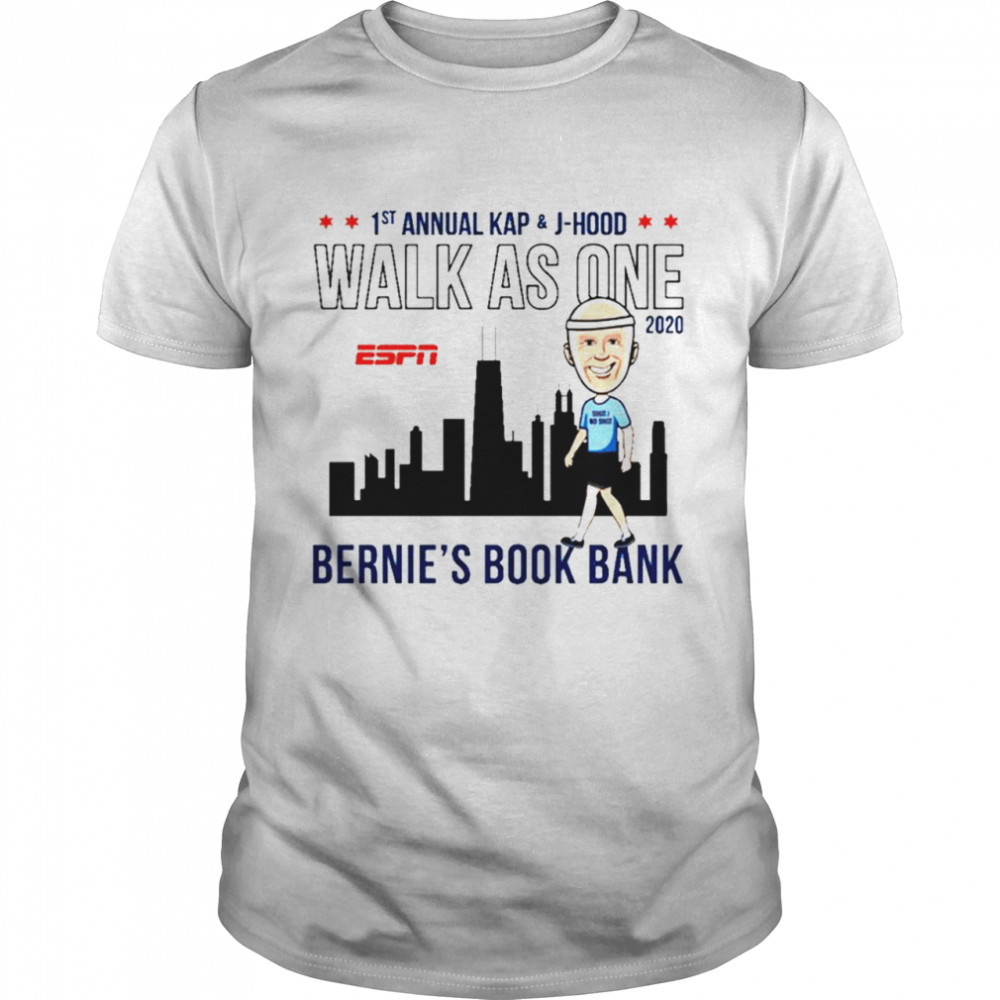 walk as one Chicago 2020 Bernie’s book bank T-shirt Classic Men's T-shirt