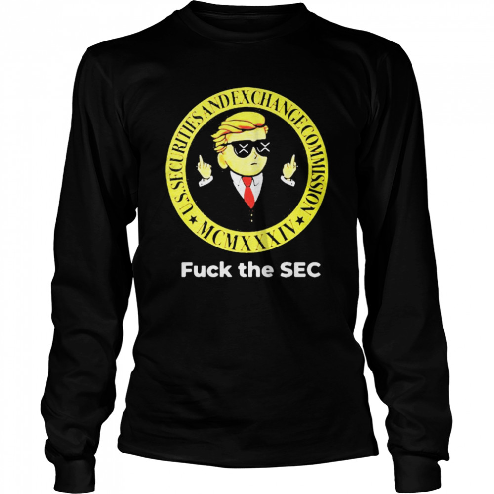 Xrp Fuck The SEC Tee Long Sleeved T-shirt