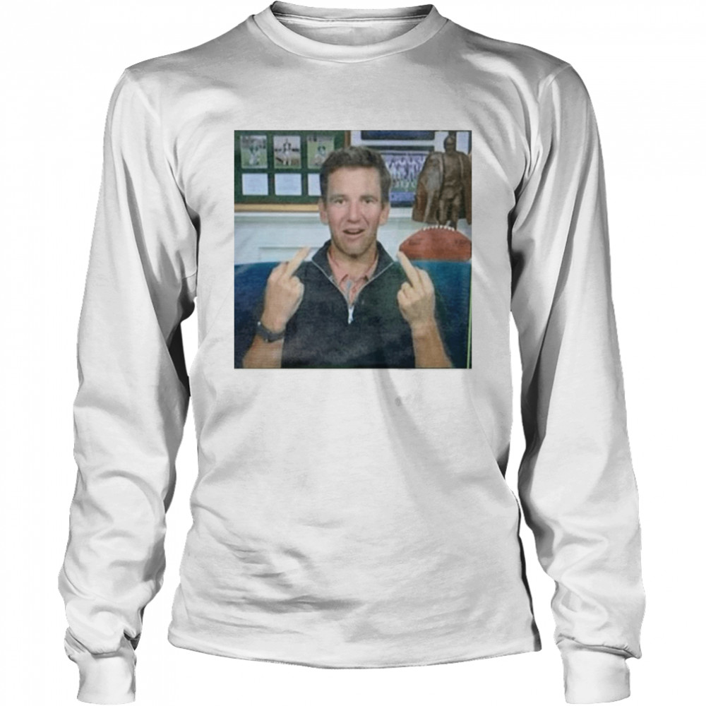 Eli Manning Em Fingers Long Sleeved T-shirt