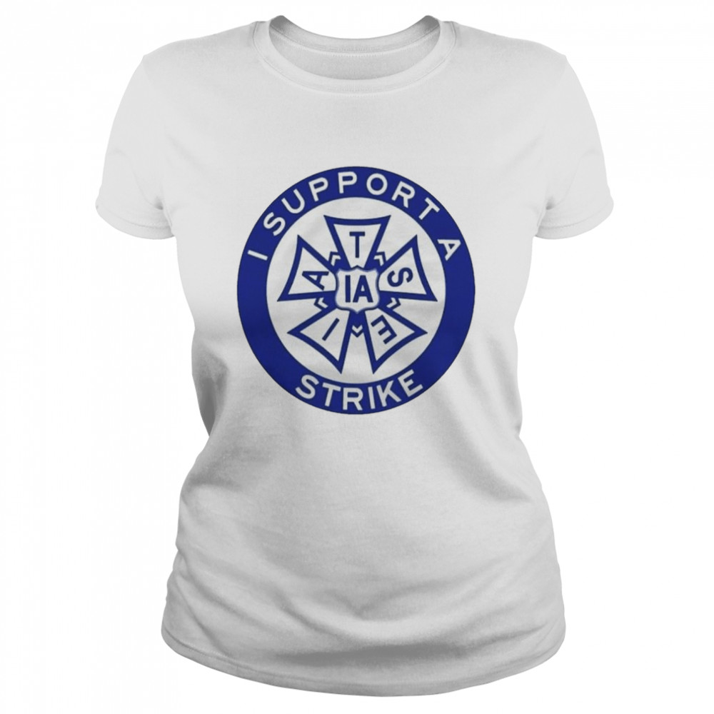 I support a strike IATSE shirt Classic Women's T-shirt