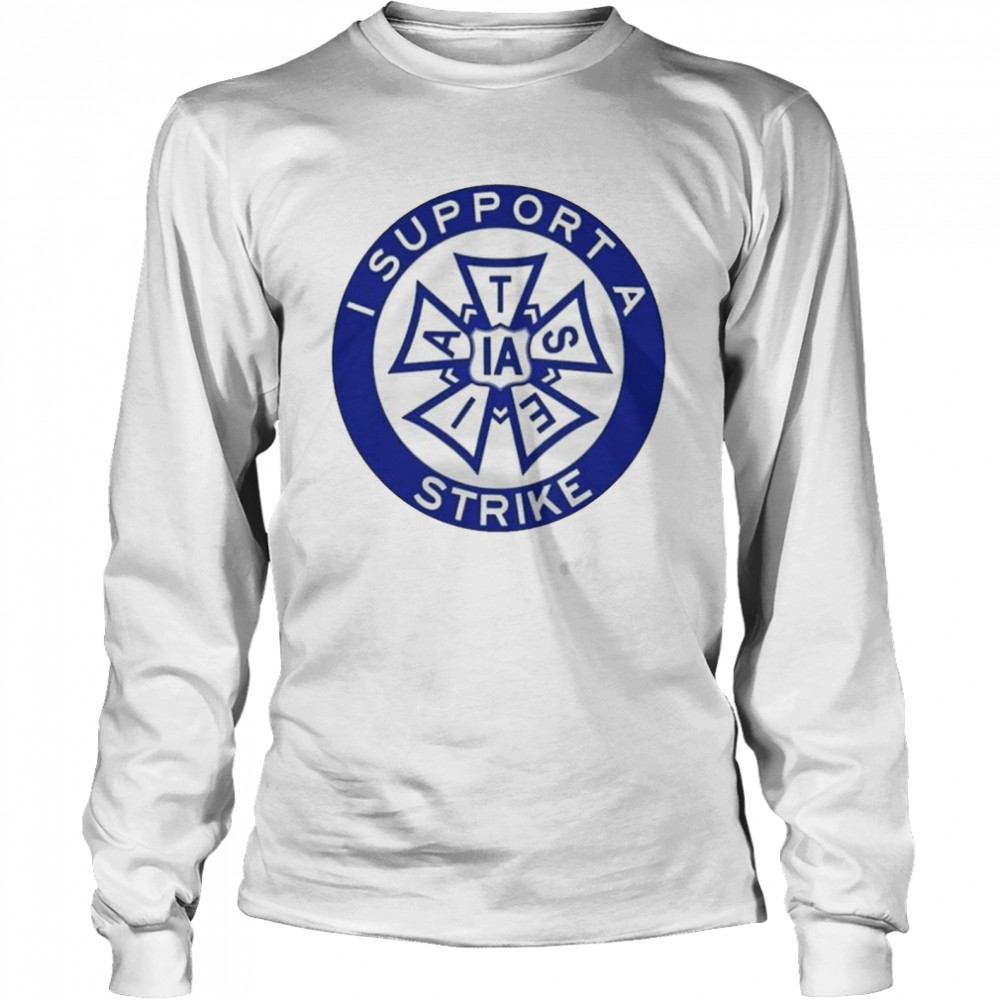 I support a strike IATSE shirt Long Sleeved T-shirt