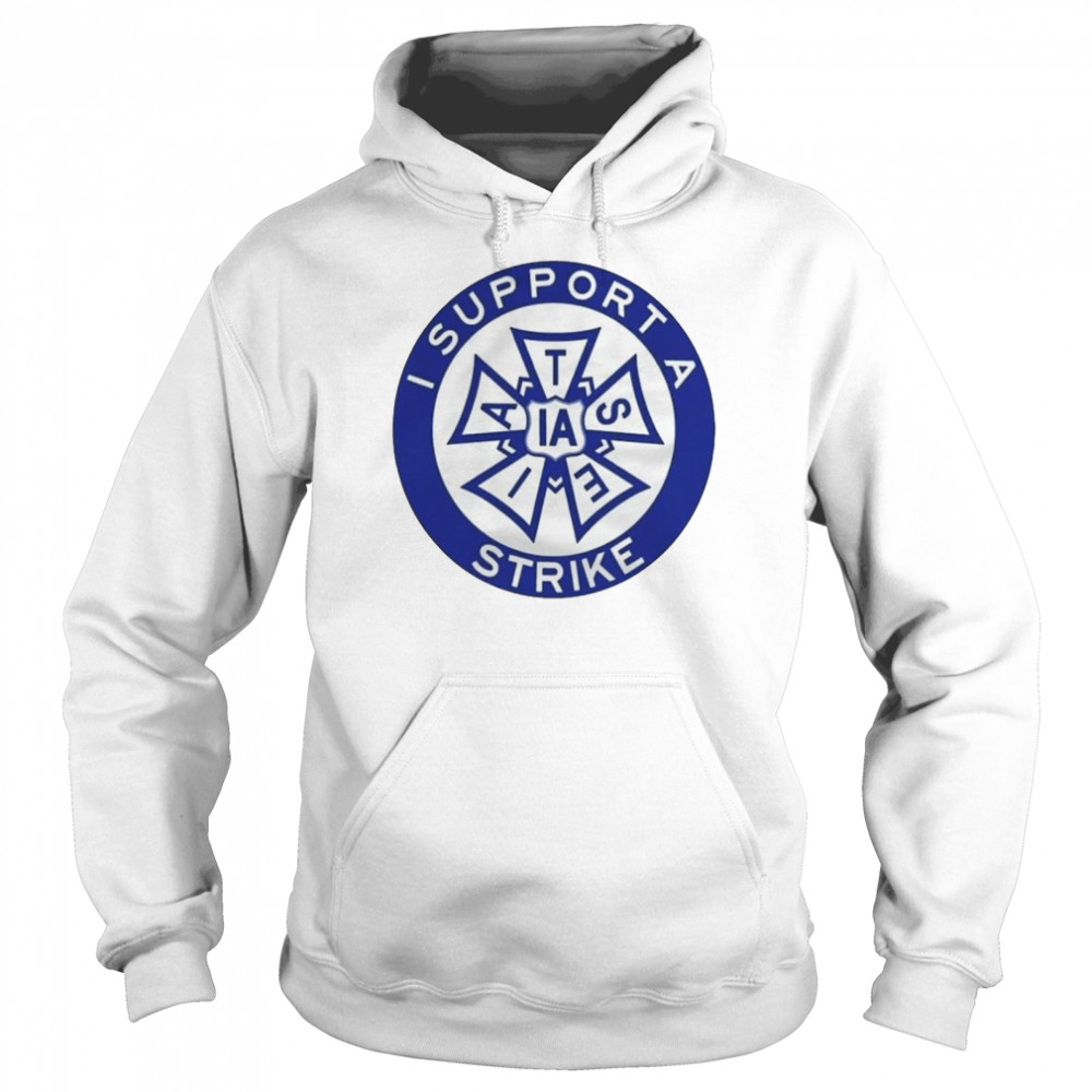 I support a strike IATSE shirt Unisex Hoodie