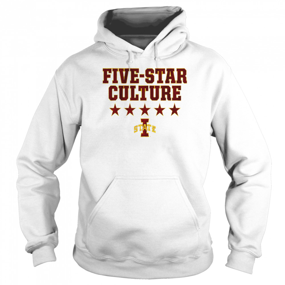 Iowa State Five star culture shirt Unisex Hoodie