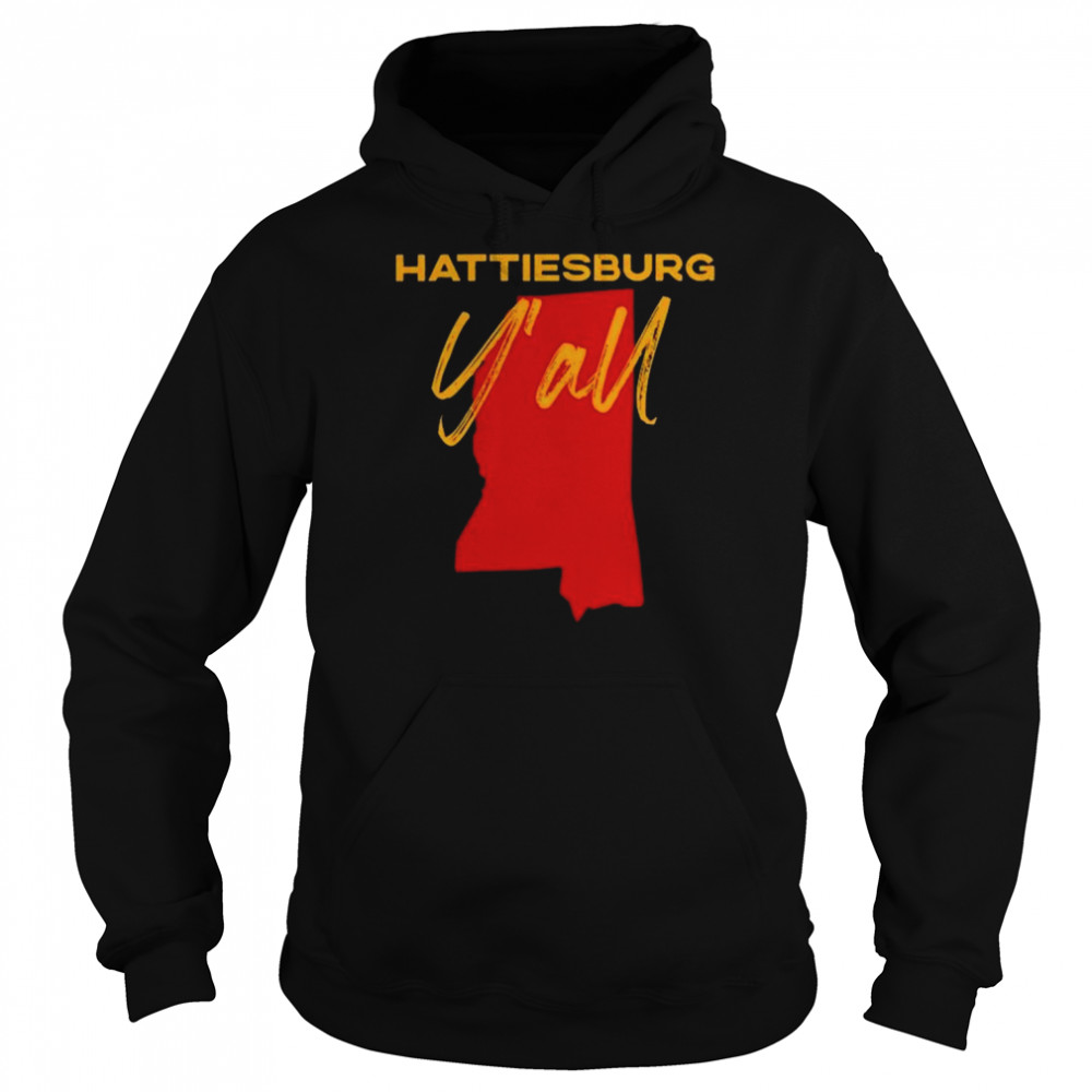 Mississippi Hattiesburg Y’all Unisex Hoodie