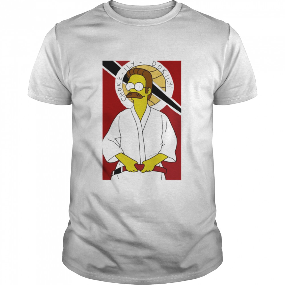 The Simpsons Ned Flanders Okily Dokily shirt