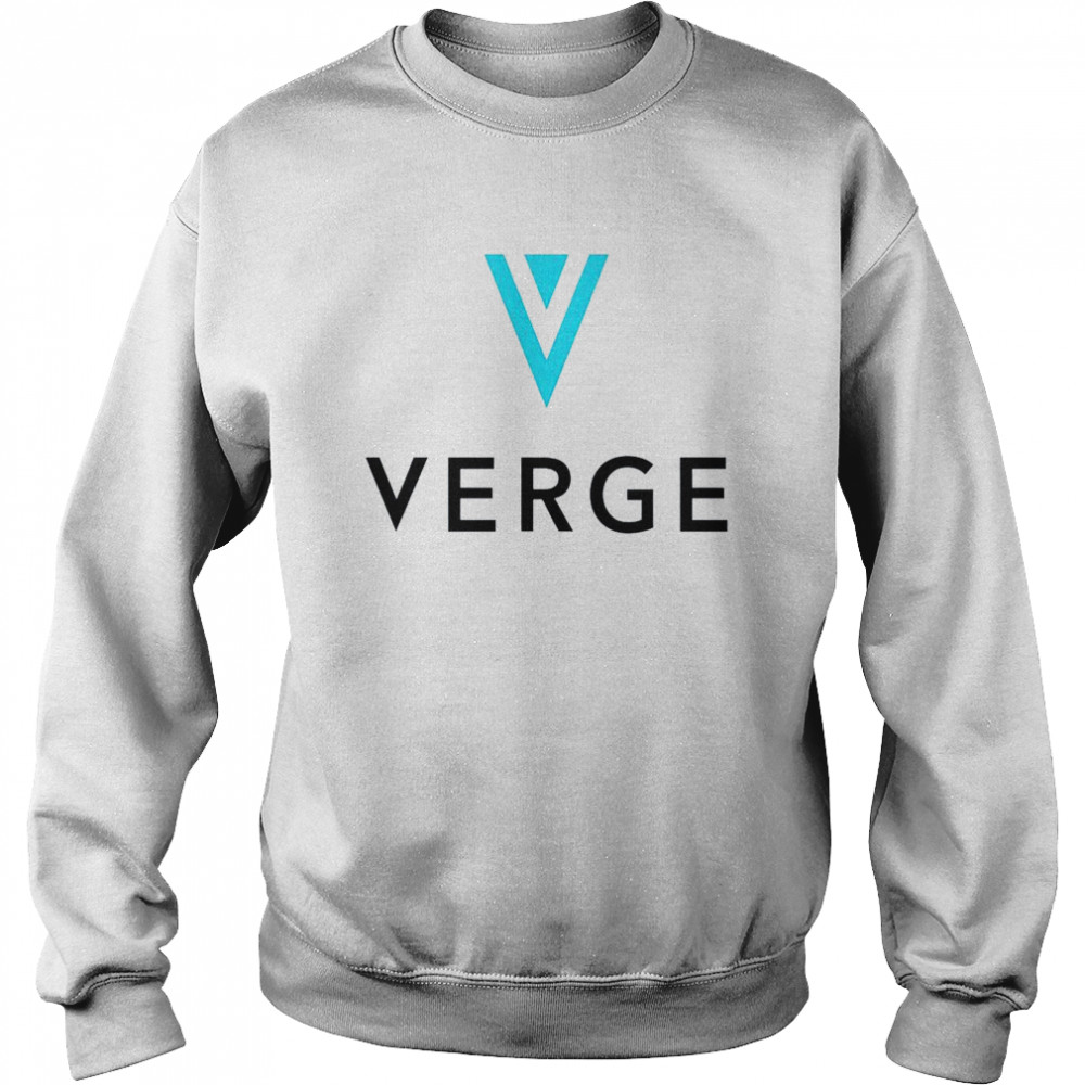 Verge Cryptocurrency logo shirt Unisex Sweatshirt