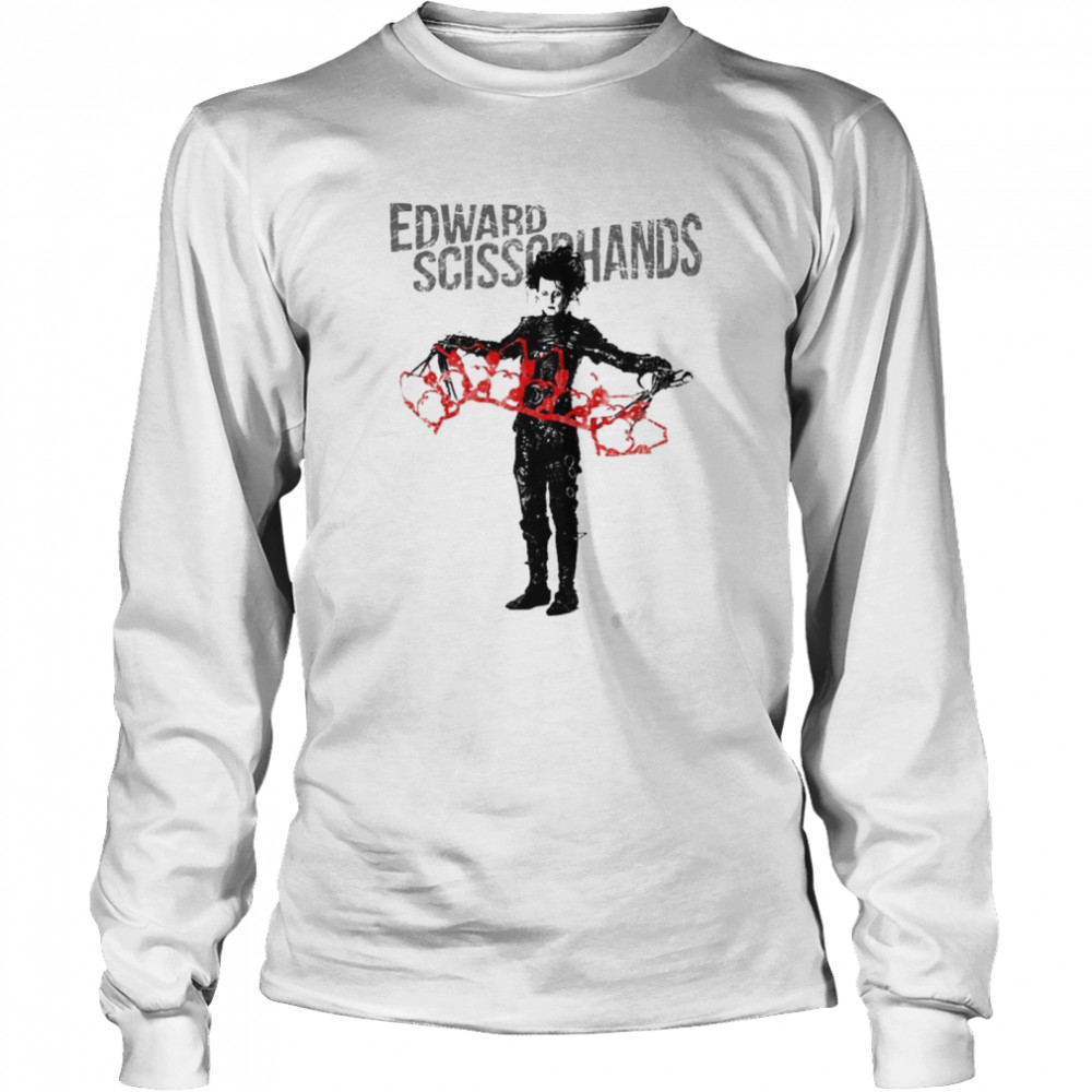 Edward Scissorhands shirt Long Sleeved T-shirt