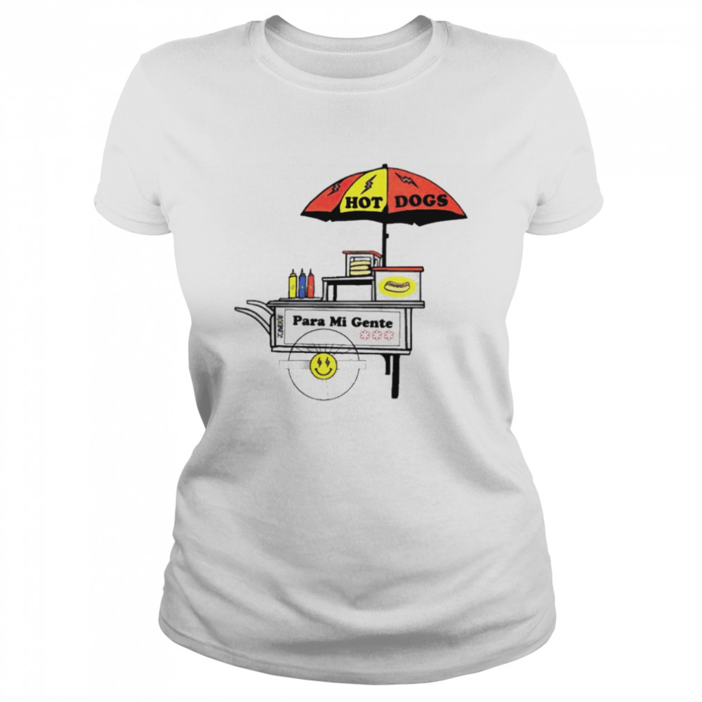 J Balvin Hot dogs para mi gente shirt Classic Women's T-shirt