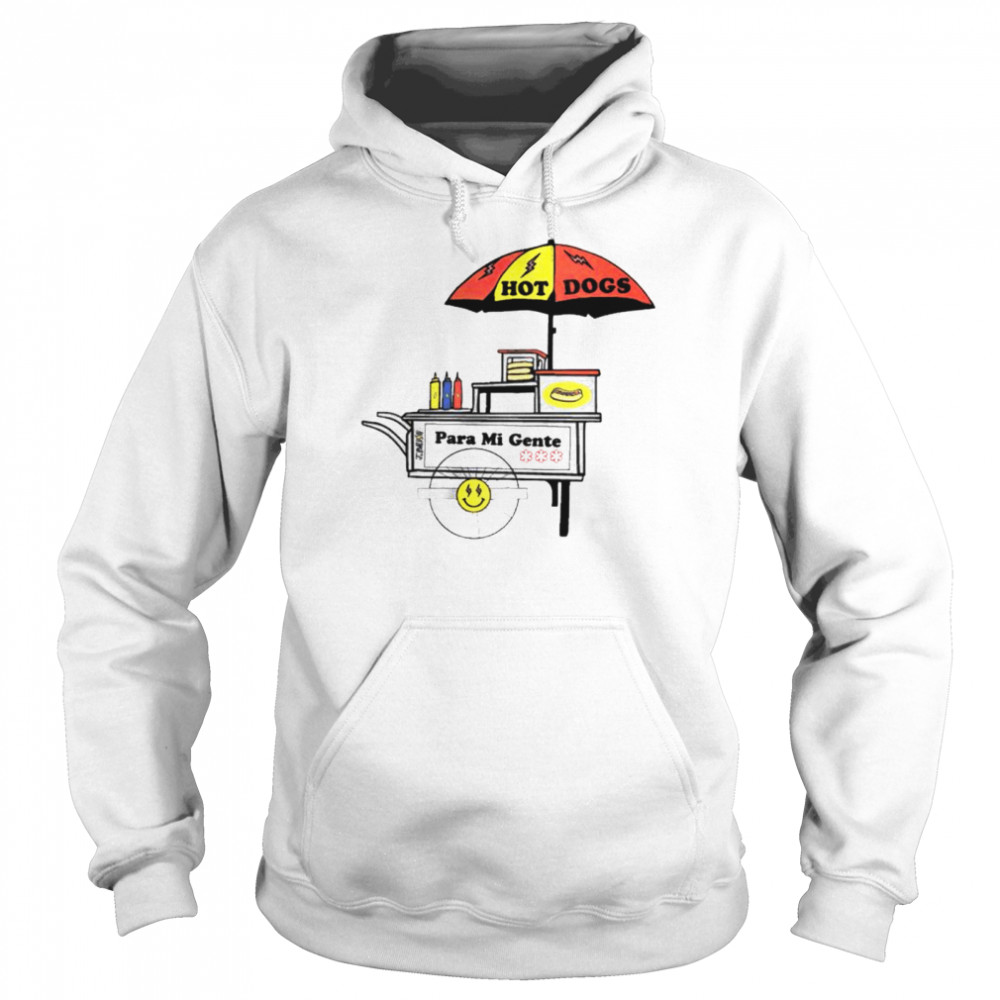 J Balvin Hot dogs para mi gente shirt Unisex Hoodie