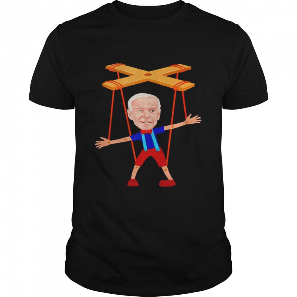 Joe Biden as a Puppet Anti Biden shirt Classic Men's T-shirt