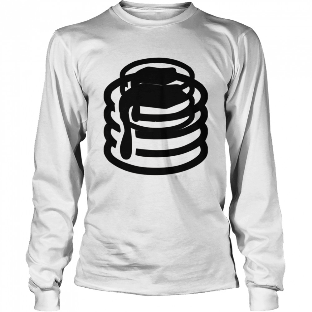 Pancakes Breakfast Brunch Long Sleeved T-shirt