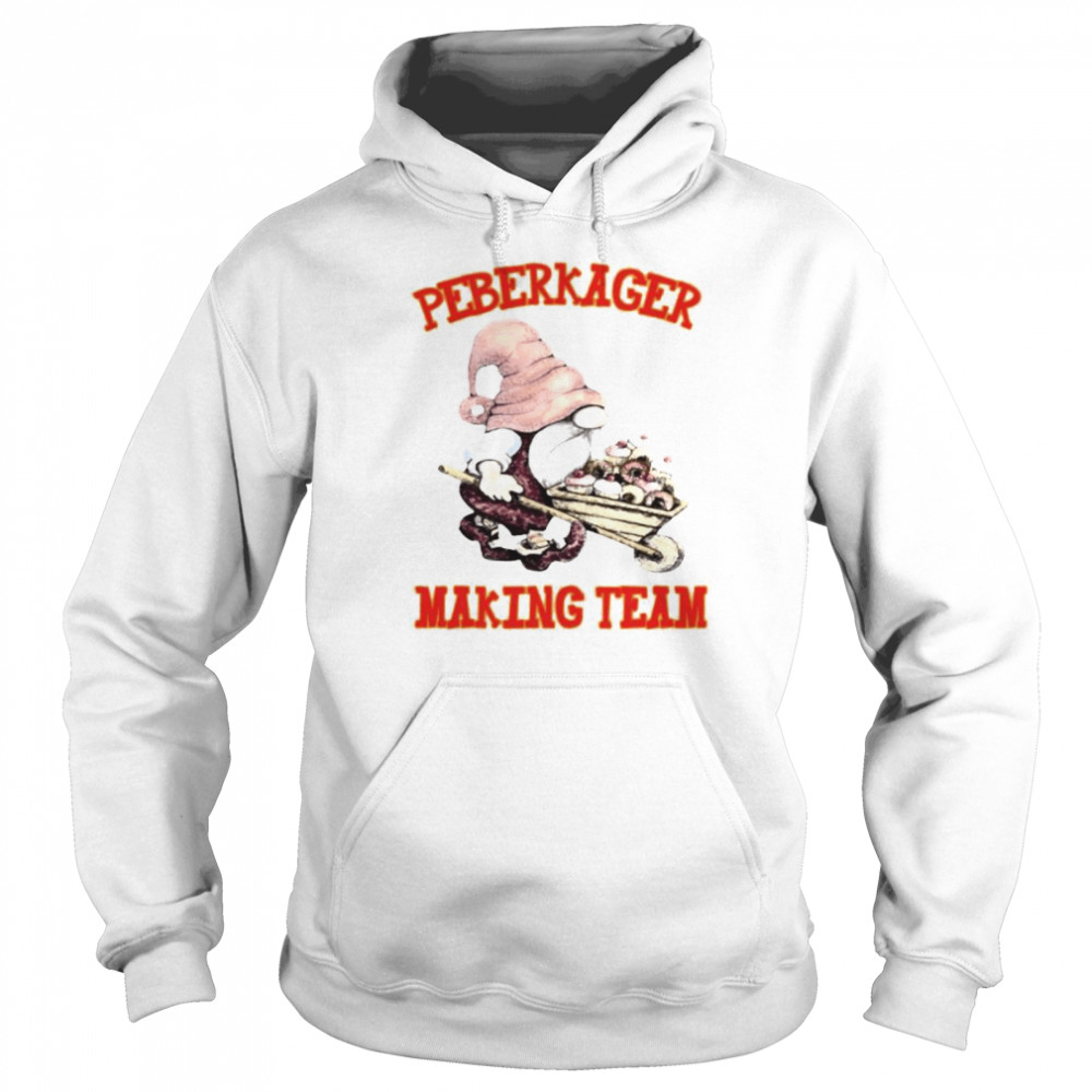 peberkager making team shirt Unisex Hoodie