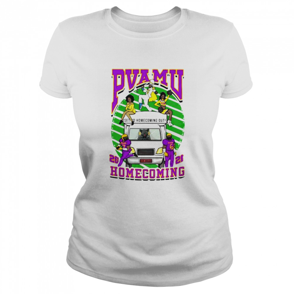 Pvamu Homecoming 2021 set go homecoming out shirt Classic Women's T-shirt