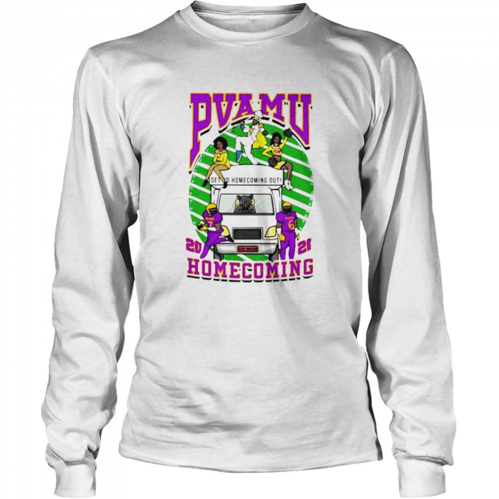 Pvamu Homecoming 2021 set go homecoming out shirt Long Sleeved T-shirt