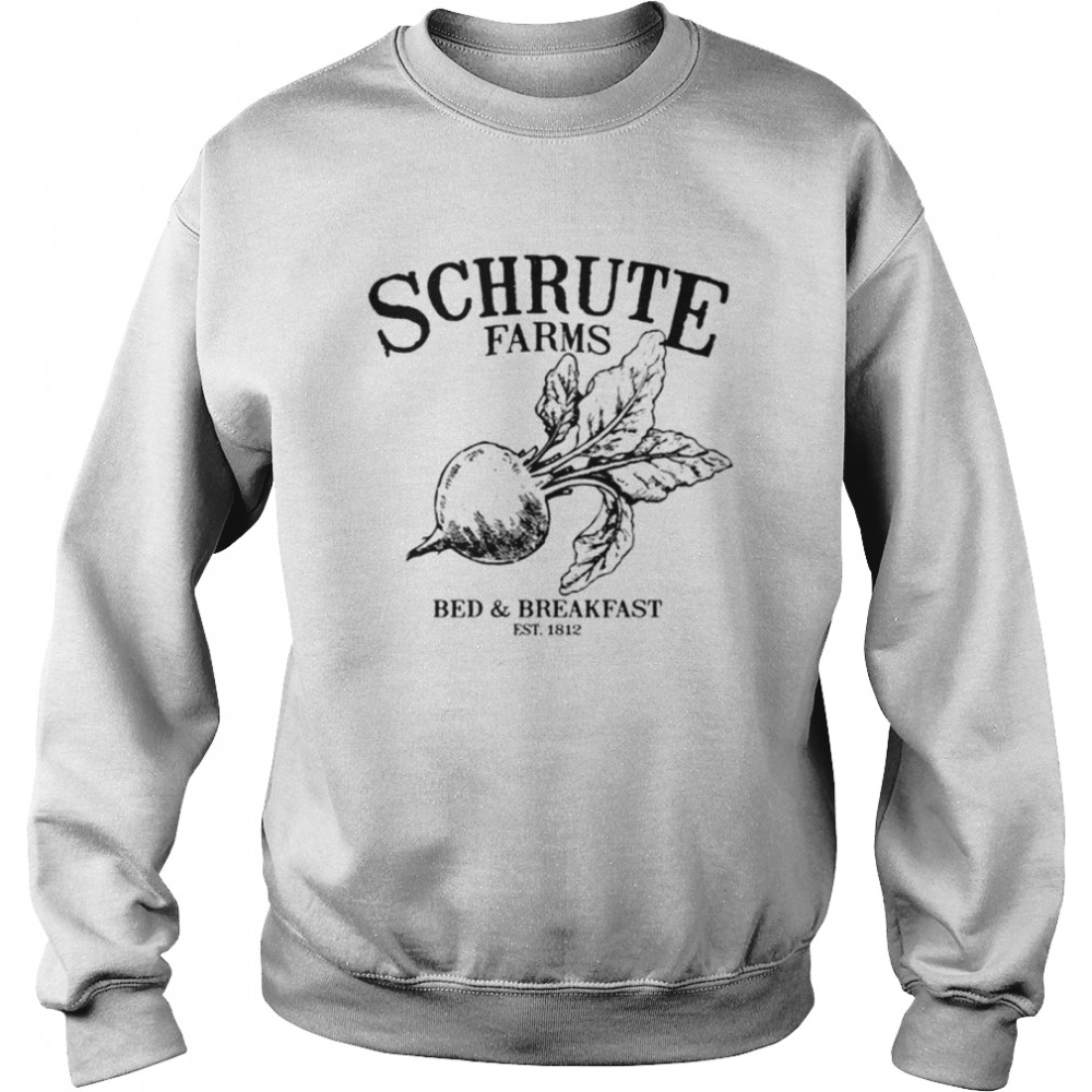 Schrute Farms Bed Breakfast Est 1812 Unisex Sweatshirt