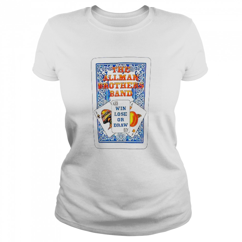 The allman brothers band win lose or draw shirt Classic Women's T-shirt