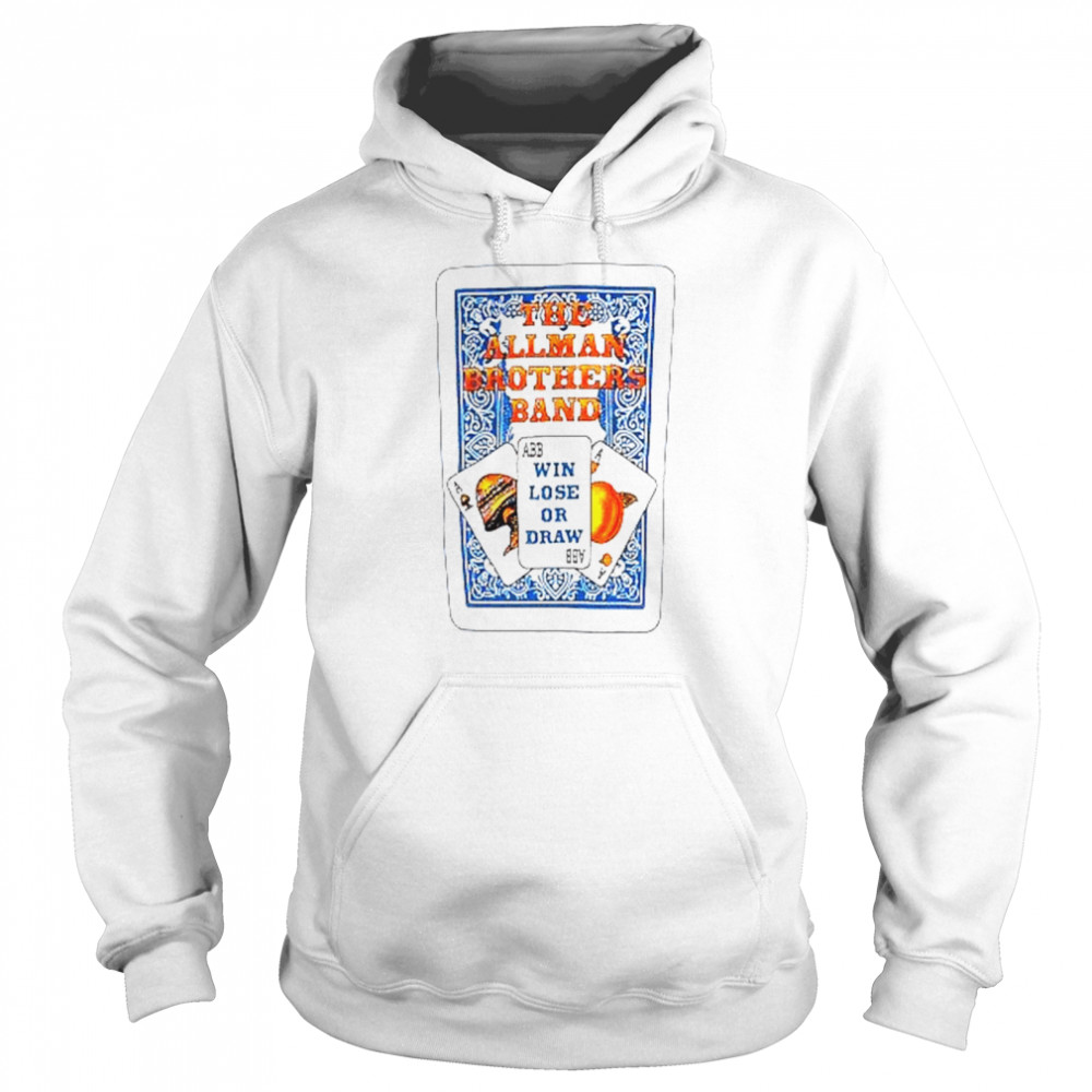 The allman brothers band win lose or draw shirt Unisex Hoodie