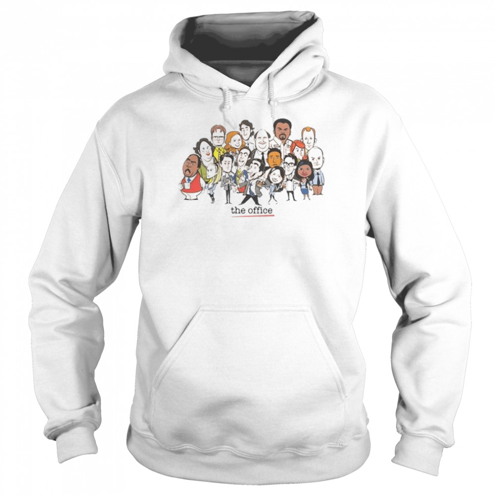 The office TV show chibi shirt Unisex Hoodie