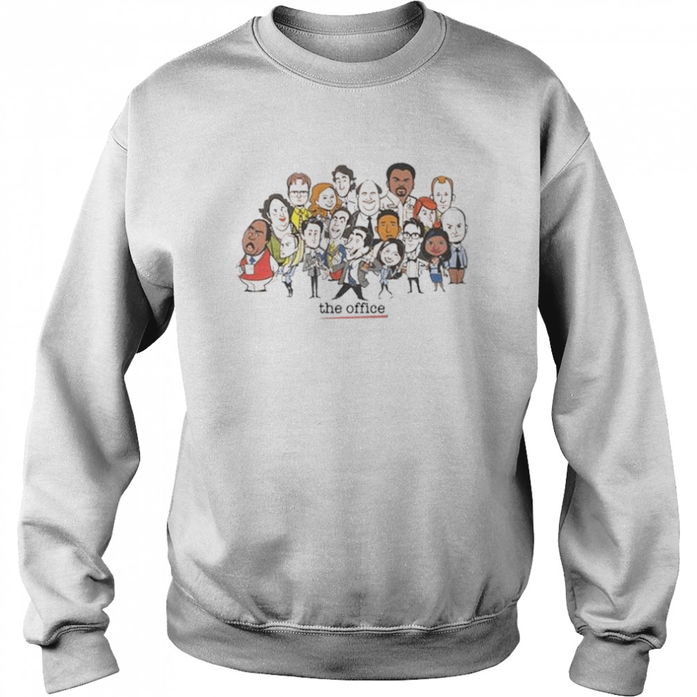 The office TV show chibi shirt Unisex Sweatshirt