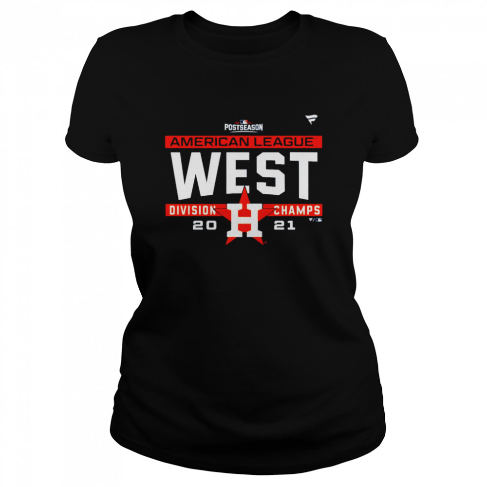 Houston Astros 2021 AL West Division Champions T-shirt Classic Women's T-shirt