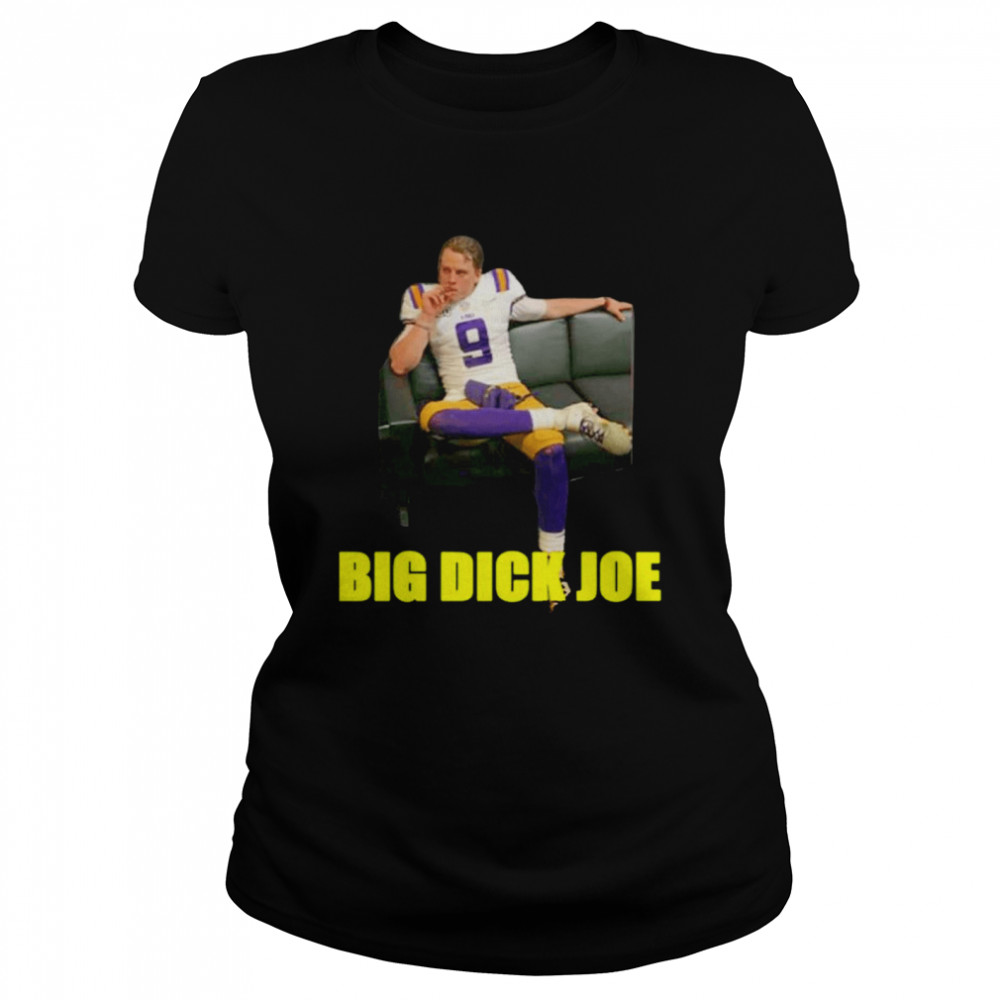 Joe Burrow Cigar Big Dick Joe shirt Classic Women's T-shirt