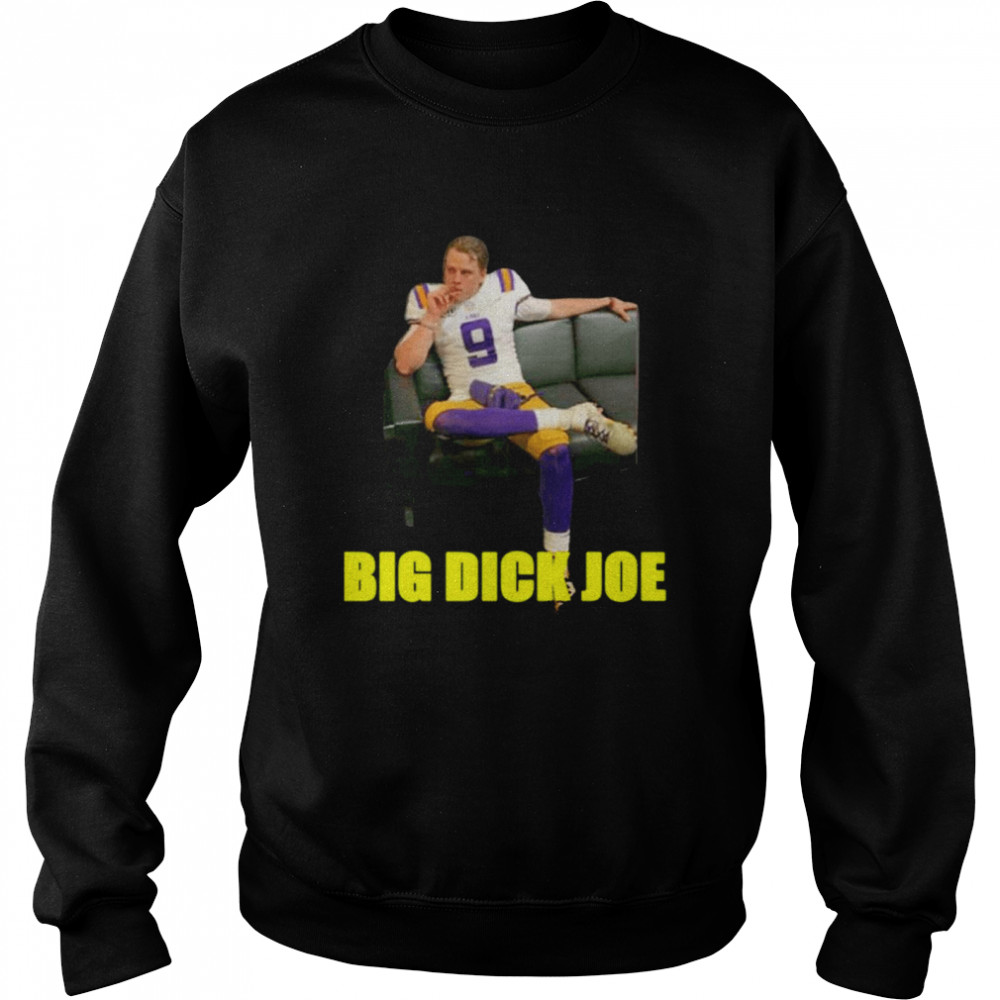 Joe Burrow Cigar Big Dick Joe shirt Unisex Sweatshirt