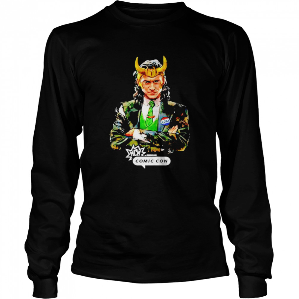 Loki MCM Comic Con Event shirt Long Sleeved T-shirt