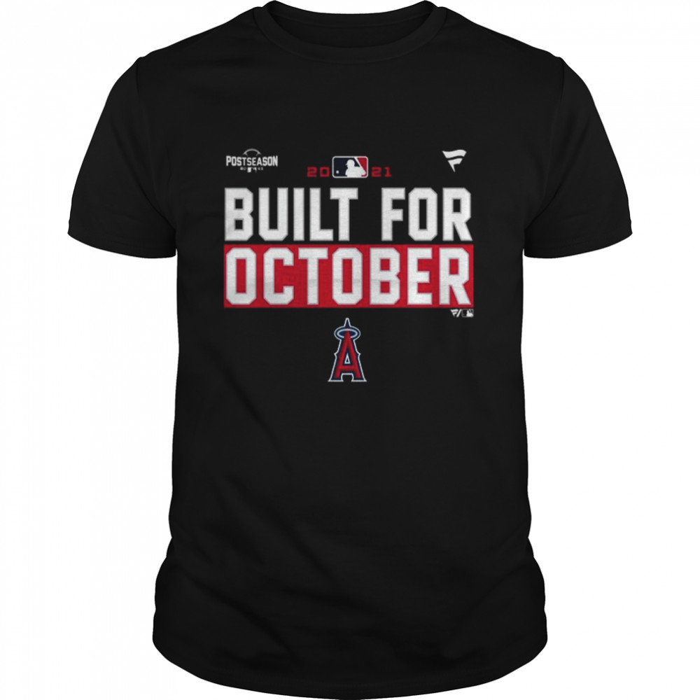 Los Angeles Angels Built For October 2021 Postseason T-shirt Classic Men's T-shirt