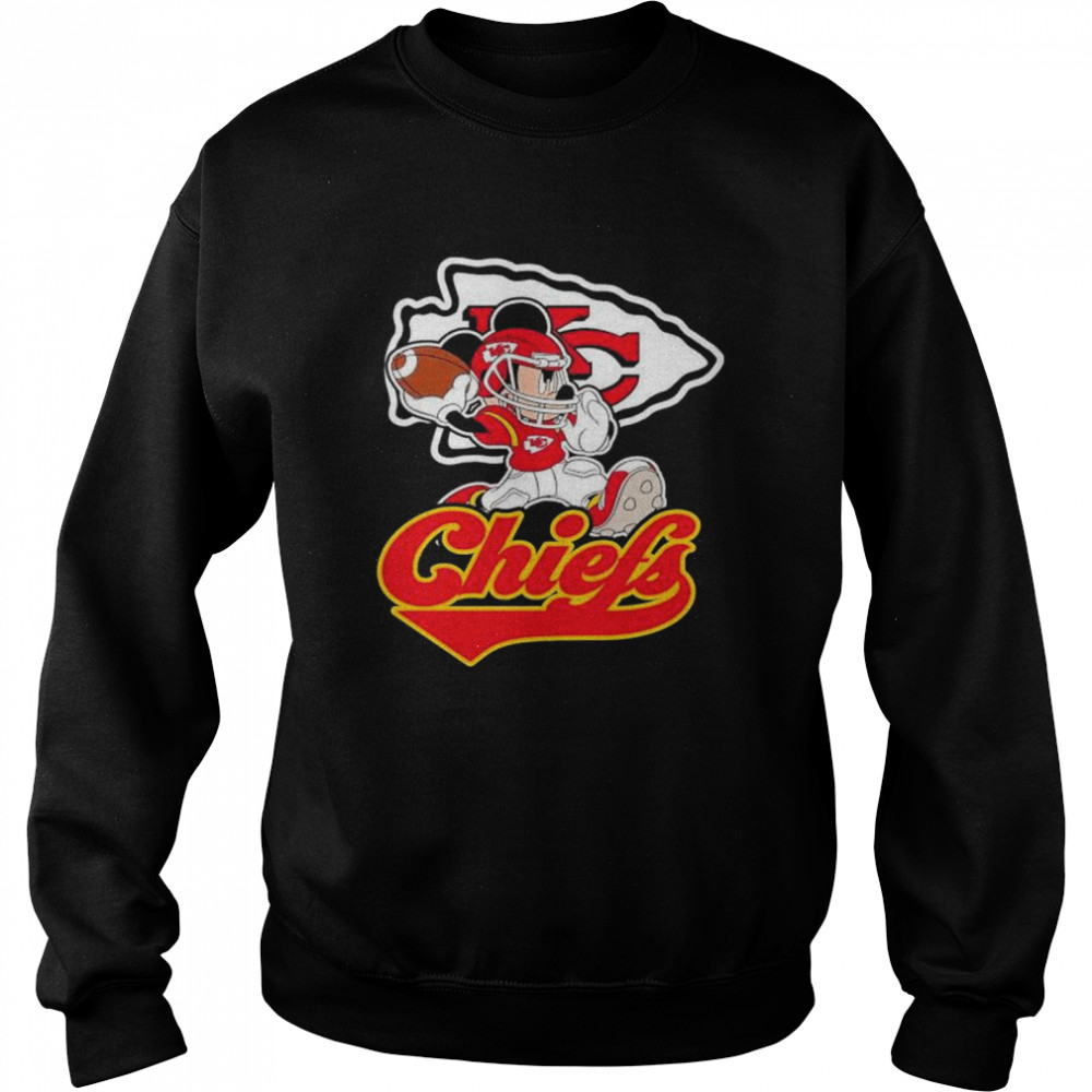 Mickey Mouse Player Kansas City Chiefs shirt Unisex Sweatshirt