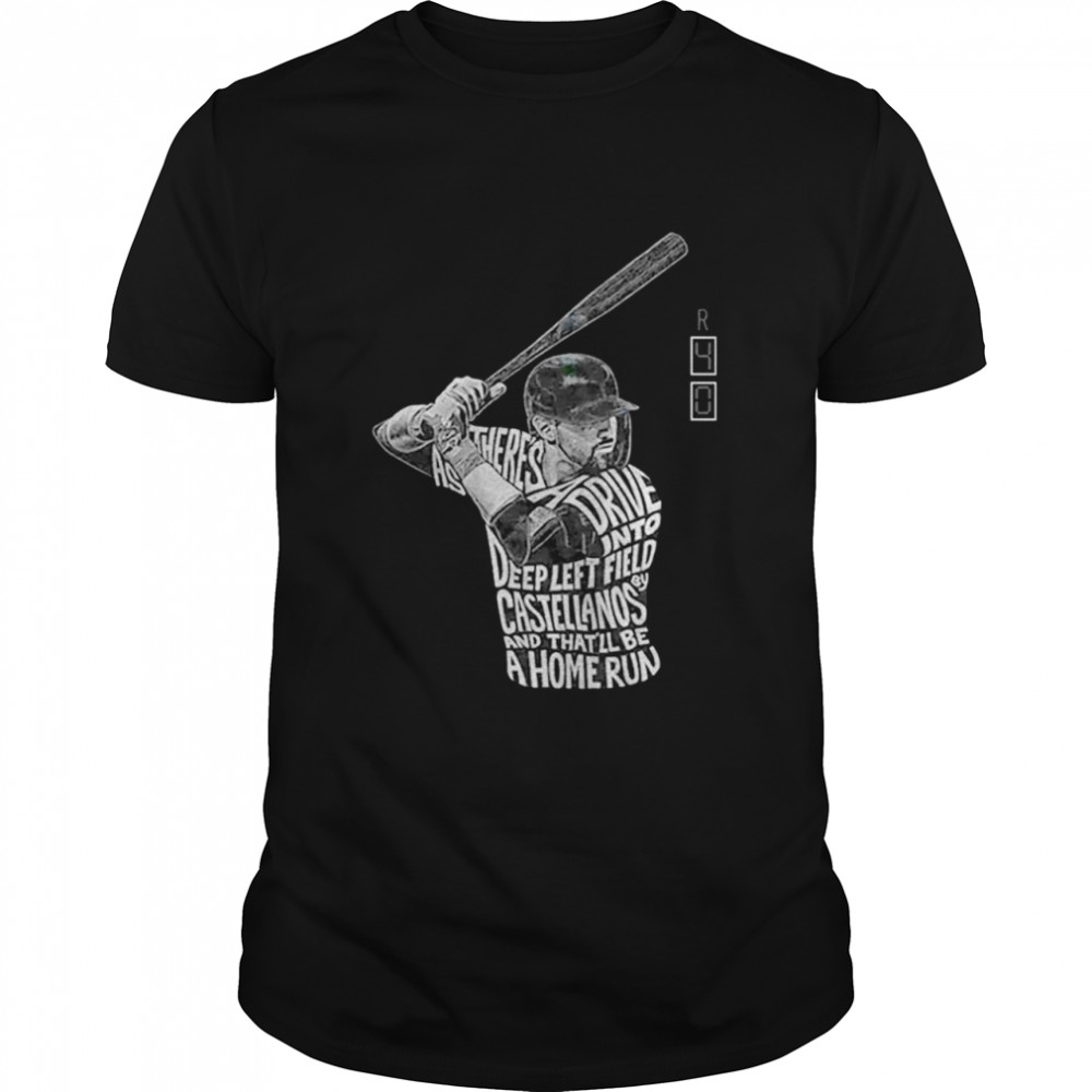 Nick Castellanos 4-0 Ballgame that’ll be a home run shirt Classic Men's T-shirt