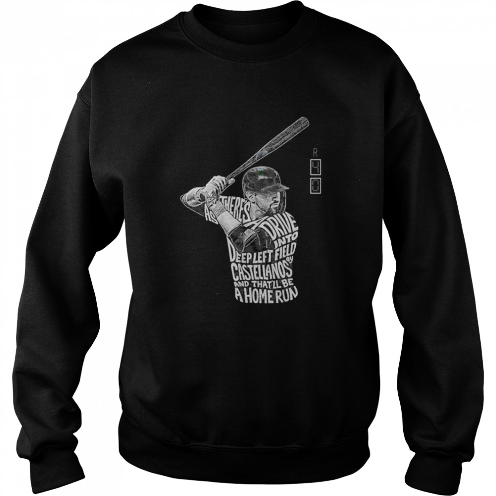 Nick Castellanos 4-0 Ballgame that’ll be a home run shirt Unisex Sweatshirt