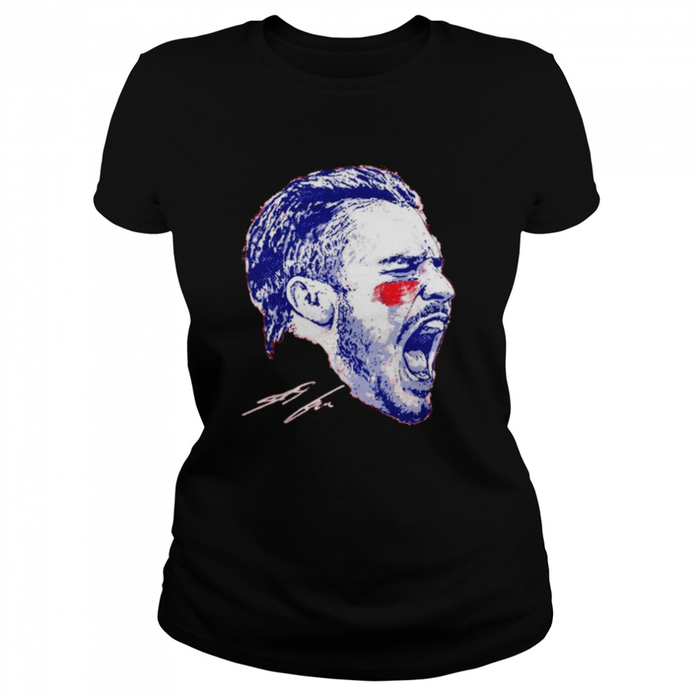 Nolan Arenado Scream St Louis Baseball signature shirt Classic Women's T-shirt