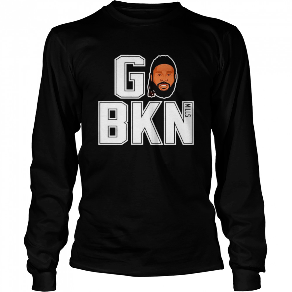 Patty Mills GO BKN Basketball shirt Long Sleeved T-shirt