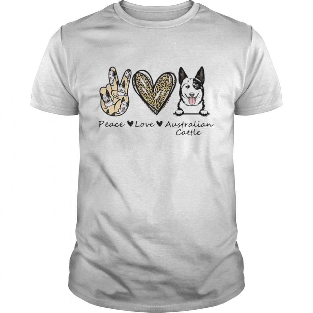 peace dog shirt