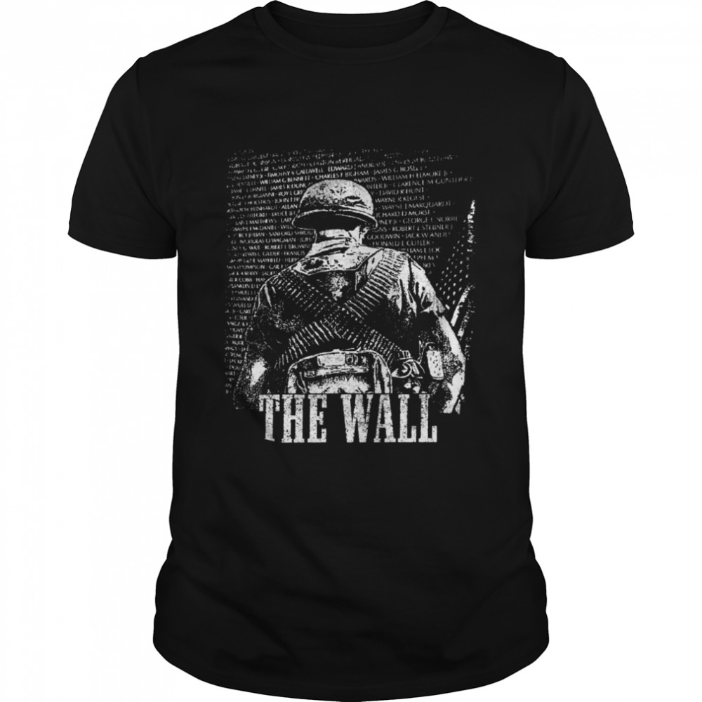 The wall shirt