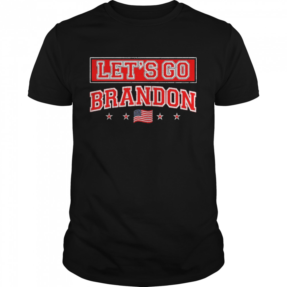 Let’s go Brandon impeach Biden flag US shirt