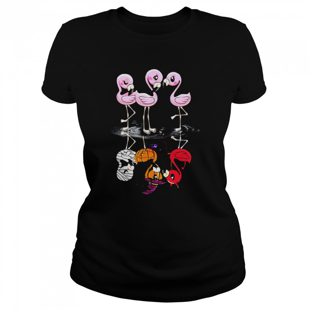halloween flamingo shirt