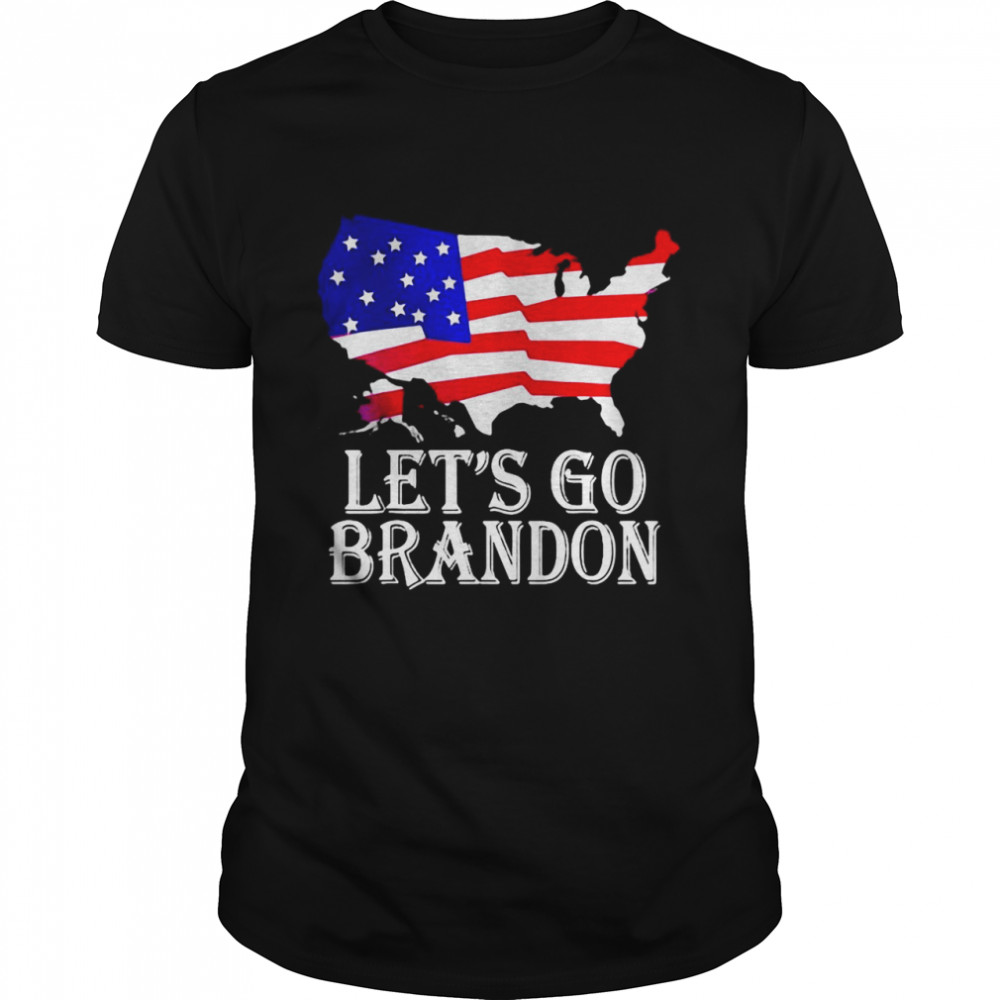 Let’s Go Brandon Flag USA T-shirt