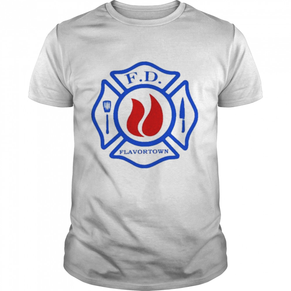 Flavortown fire department guy fire shirt