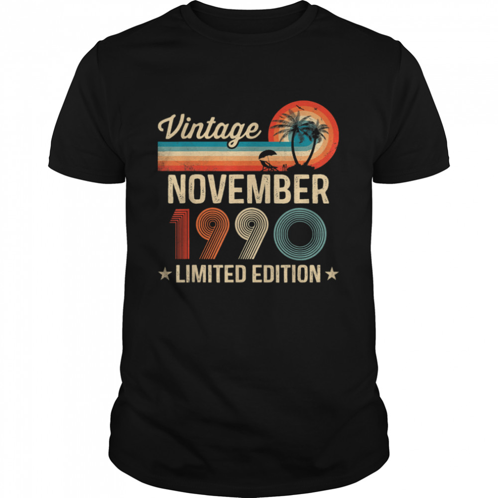 Vintage November 1990 Limited Edition T- Classic Men's T-shirt