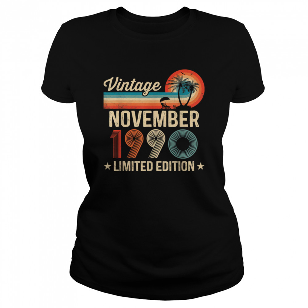 Vintage November 1990 Limited Edition T- Classic Women's T-shirt