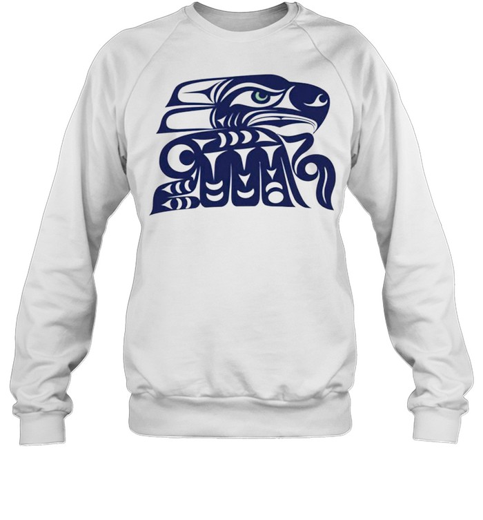 Indian Tribe Coast Salish Inspired Seahawks shirt Unisex Sweatshirt