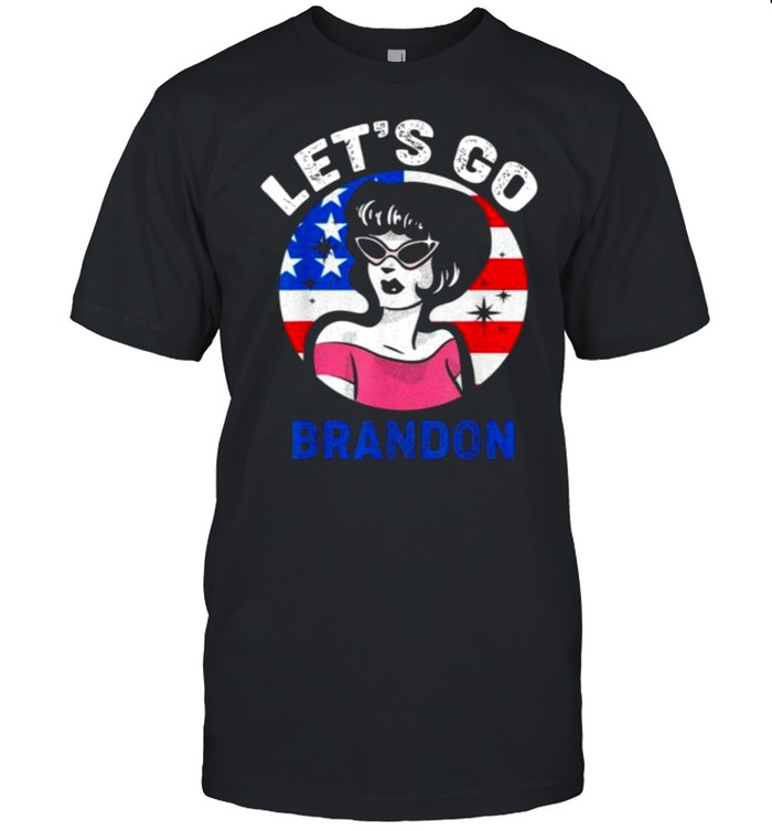 Let’s Go Brandon Conservative US Flag FJB Shirt