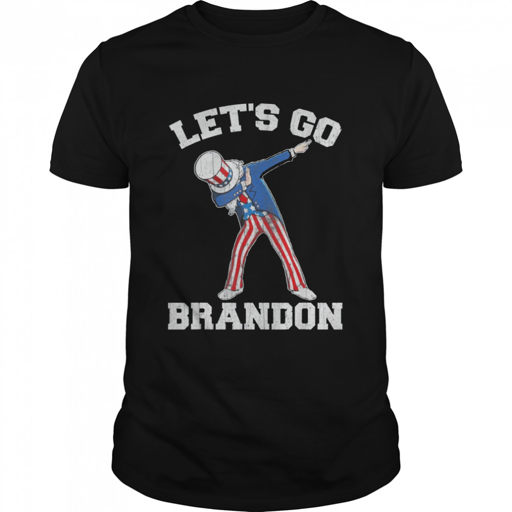 Let’s Go Brandon Distressed Lets Go brandon Dabbing  Shirt