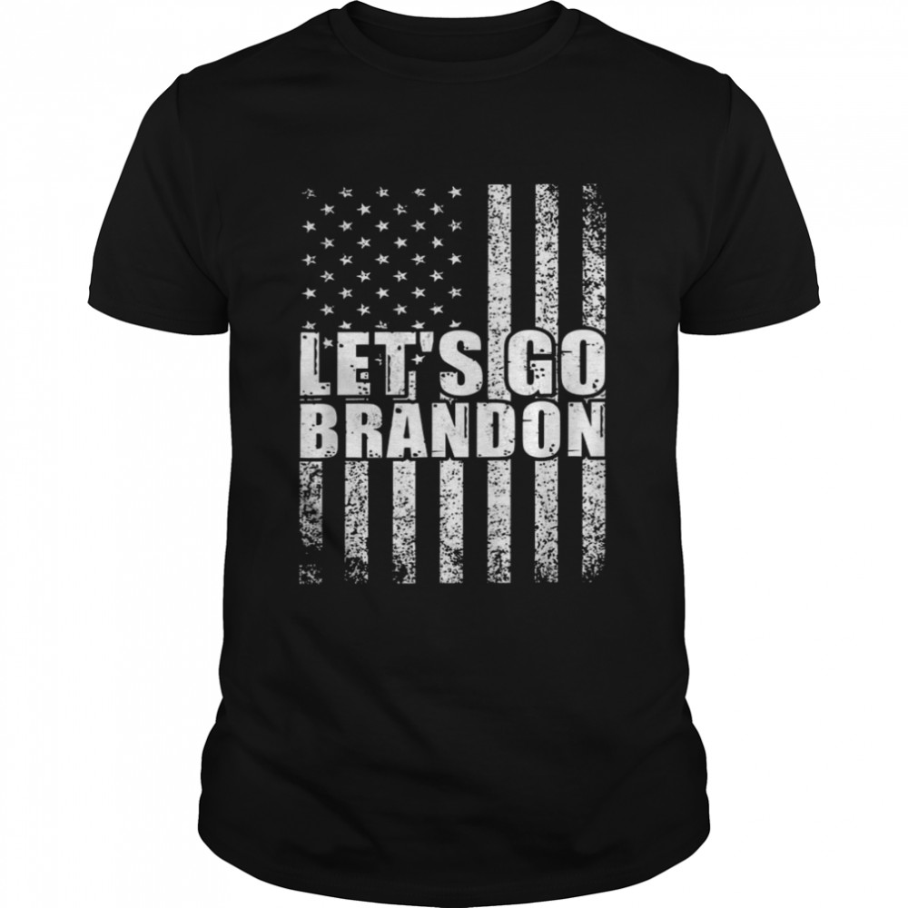 Let’s go brandon the flag shirt