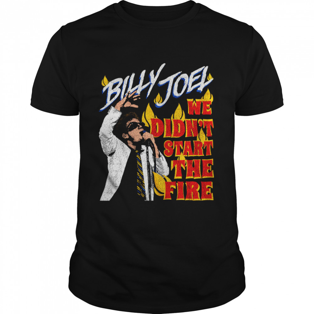 Billy Joel We Didn’t Start the Fire shirt Classic Men's T-shirt