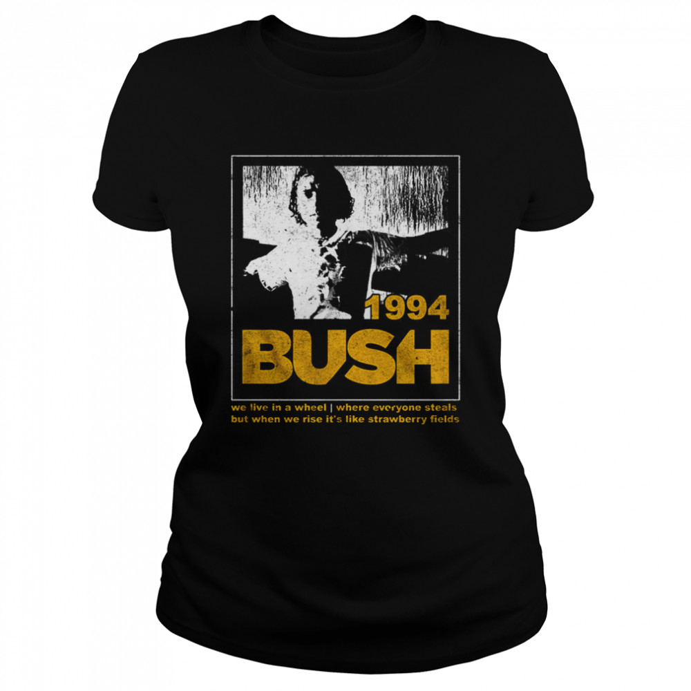 Bush Glycerine Lyrics 1994 shirt Classic Women's T-shirt