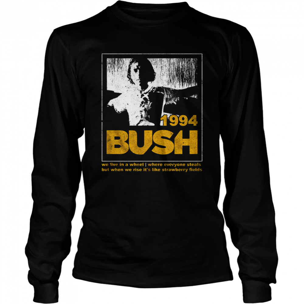 Bush Glycerine Lyrics 1994 shirt Long Sleeved T-shirt