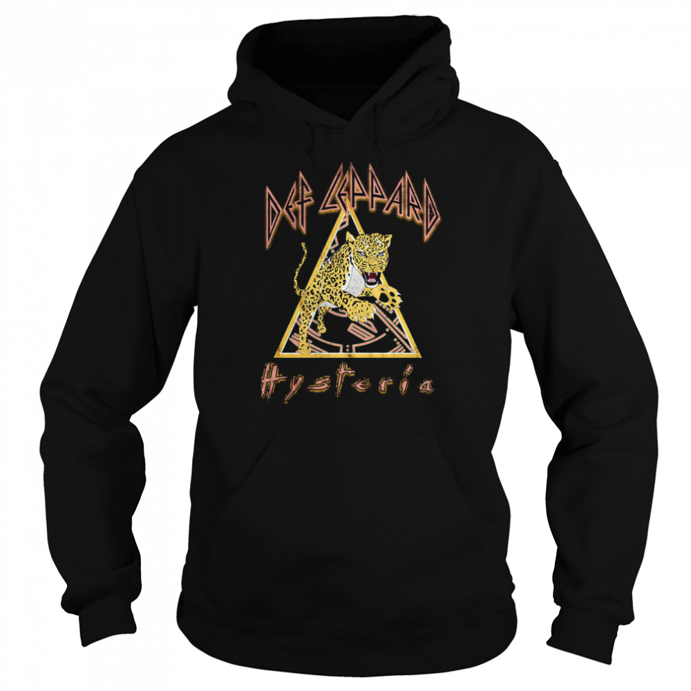 Def Leppard Hysteria Pouncing Leopard shirt Unisex Hoodie