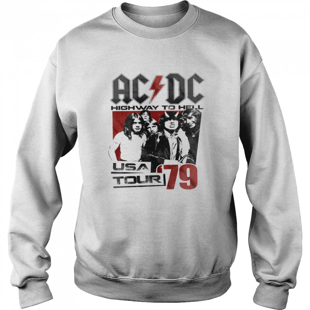 Highway To Hell USA Tour ACDC T- Unisex Sweatshirt